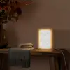 Lichtgrijs - Ruw - Subtiel Light Box met kabel (Tafellamp) klein 925 -sfeer4