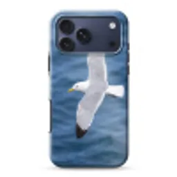 Zeemeeuw - Oceaan - Blauw Toughcase MagSafe Apple iPhone 17 Pro Max klein -3d