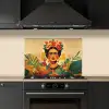 Vrouwelijk - Bloemen - Sieraden keuken achterwand spatscherm klein -sfeer1