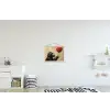 Street art - Chimpansee - Ballon - Graffiti - Banksy textielposter latten blank klein -kinderkamer