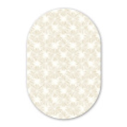 Abstract - Motief - Beige Wandcirkel Ovaal Aluminium middel 839 -3d