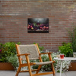 Wijn - Fruit - Stilleven Tuinposter op houten frame 2 cm dik klein -sfeer3