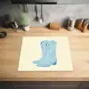 Illustratie - Cowboylaarzen - Patroon Inductie beschermer vinyl 3mm middel -sfeer5