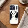 Roeiboot - Mistig - Bergen - Vogels Telefoonhoesje iPhone 17 Pro klein -sfeer1
