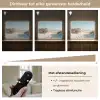 Duinen - Planten - Zomer - Natuur Light Box met batterij (Wandlamp) middel -USP_dimbaarNL