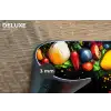 Groente - Graffiti - Kleurrijk - Koken - Abstract Placemat vinyl groot -closeup