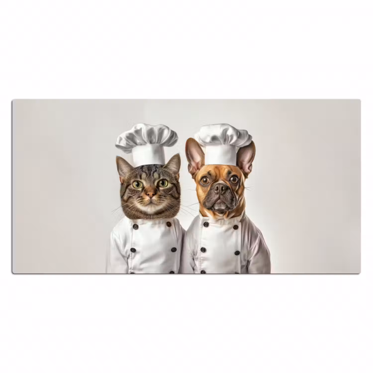 Schreibtischunterlage - Katze - Hund - Kochkleidung