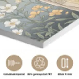 Aziatisch - Vrouw - Kimono PET vilt klein -closeup_NL