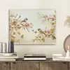 Takken - Bloemen - Vogeltjes - Roze PET vilt klein -sfeer1