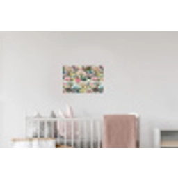 Nostalgisch - Idyllisch - Kleurrijk Muursticker klein 286 -kinderkamer