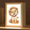 Leeuw - Baby dier Light Box met kabel klein -zzz_3d_website