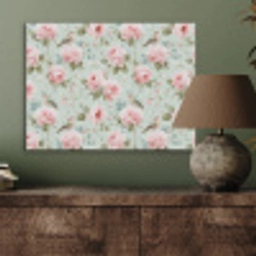 Rozen - Vogels - Pastel - Kleurrijk PET vilt klein 837 -sfeer2