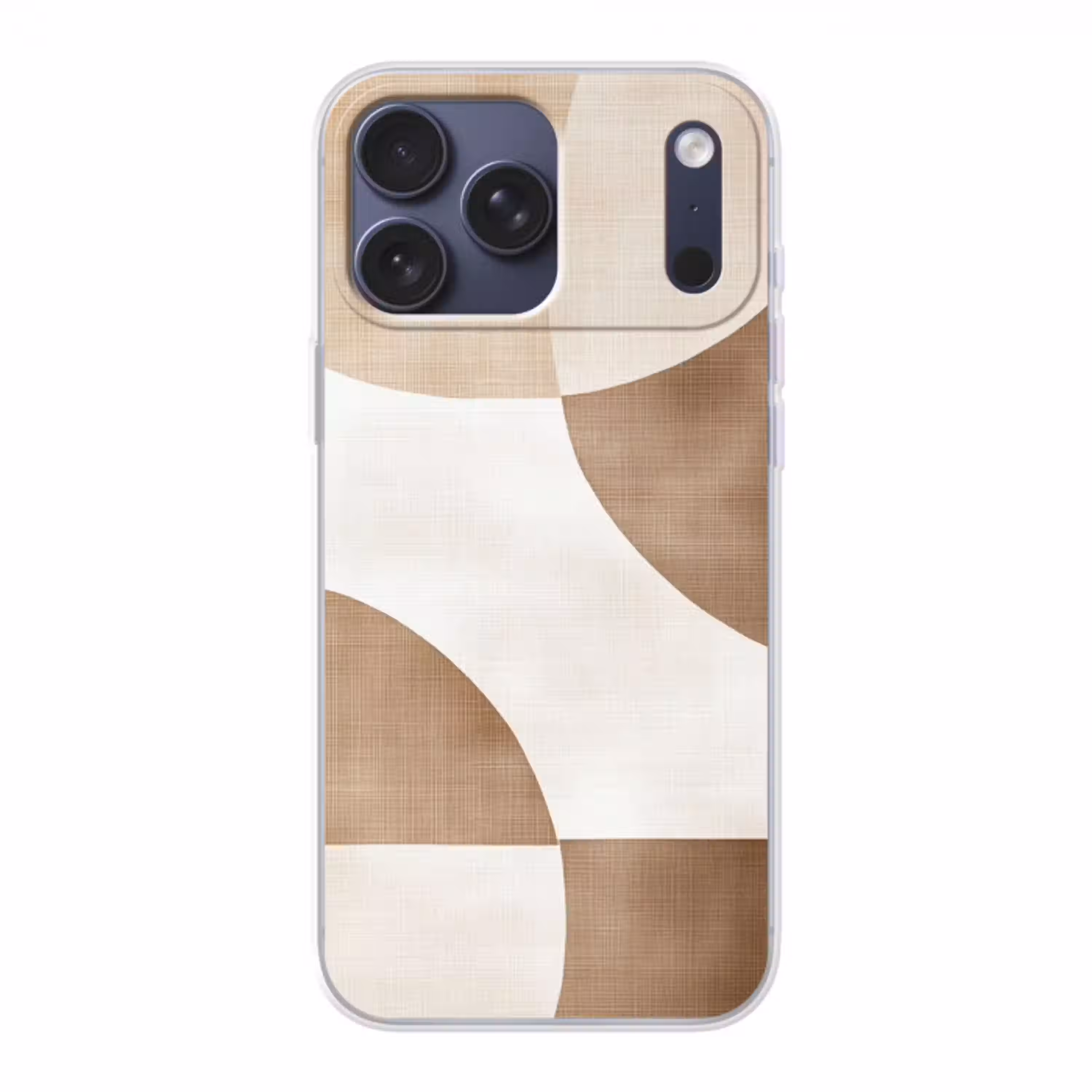 Snijdende cirkels - Overlappende vlakken Telefoonhoesje iPhone 17 Pro Max klein -3d