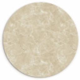 Lichtbeige - Marmer - Diffusie adering Wandcirkel kunststof plaat 5mm dik klein 188 -3d