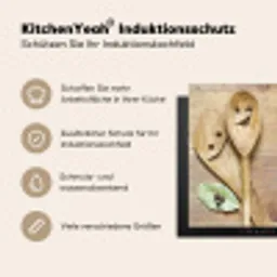 Geluk in de Keuken Inductie beschermer vinyl 3mm middel -tsfeer2_DE