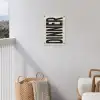 Eten - Vintage - Retro - Japandi tuinposter los doek klein -sfeer8