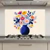 Vaas - Bloemen - Boeket keuken achterwand spatscherm klein -3d_website