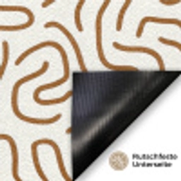 Minimalistisch - Patroon - Terracotta Deurmat klein 898 -antislip_DE