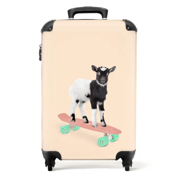 Boardende bok Koffer - NBS - Handbagage middel -productfoto_recht