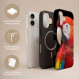 Ara - Portret - Rood Toughcase MagSafe Apple iPhone 17 klein -USP_Lagen_FR