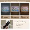 New York - Skyline - Stad - Kleuren Light Box met batterij (Wandlamp) middel -USP_lichtkleurNL