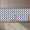 Oceaan - Vis - Blauw - Wit keuken achterwand 2 middel 871 zz_3dshopping