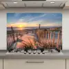 Strand - Zee - Duin - Zonsondergang - Landschap keuken achterwand spatscherm klein -3d_website