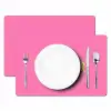 Roze - Groene Bonjour - art-deco Placemat vinyl groot -zzsfeer2_Kitchenyeah-website