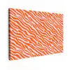 Strepen - Dynamisch - Oranje Tuinposter op houten frame 2 cm dik klein 845 -3d