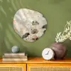 Bloemen - Japandi - Wabi sabi Wandcirkel Organisch Forex 3mm klein -sfeer2