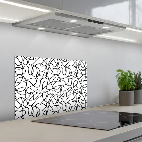 Lustlijnen - Vloeiend - Energiek keuken achterwand spatscherm klein 900 -3d_schuin