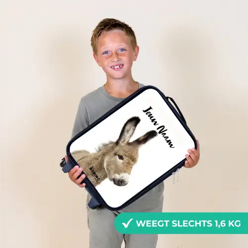 Eddy Ezel Kinderkoffer - Zwart klein -sfeer4_NL