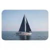 Zeilboot - Zee - Blauw Badmat klein -3d