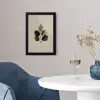 Beukenbladeren - Bruin - Groen - neutraal fotolijst zwart zonder passe partout klein -sfeer4