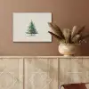 Kerstboom - Illustratie - Ster - Sneeuw PET vilt klein -sfeer4