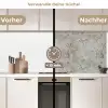 Beton  - Grijs - Muur keuken achterwand 2 middel 871 -voor-na2_DE