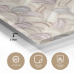 Abstract - Golvend - Pastel plexiglas 5mm klein 11 -sfeer2