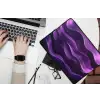 Golven - Abstract - Paars laptophoes neopreen klein -bureau