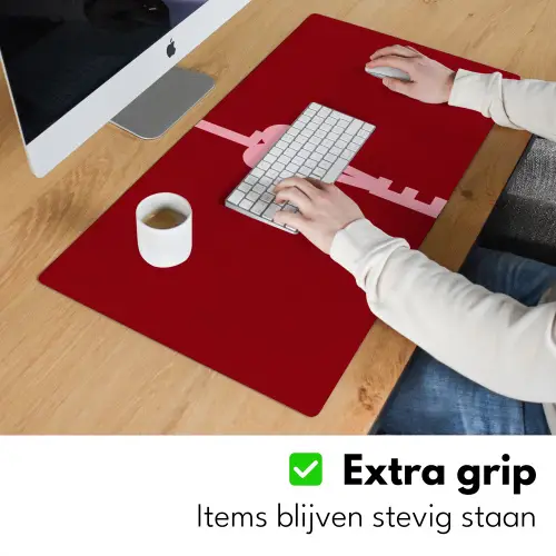 Love - Hart - Rood Muismat XXL klein -sfeer3