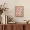 Gerbera - Bloemen - Roze Light Box met kabel (Tafellamp) klein 925 -sfeer2
