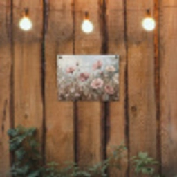 Bloemen - Botanisch - Schilderij - Pastel - Rustiek tuinposter los doek klein -sfeer1