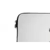 Zwart - Paard - Portret laptophoes neopreen klein -detail