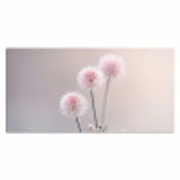 Bloemen - Bollen - Roze Muismat XXL klein -3d_leeg