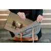 Schapen - Bruin - Wit - Grindpad laptophoes neopreen klein -tas