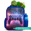 Game - Controller - Neon Kinderrugzak - Blauw middel -inhoud_NL