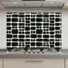 Modern - Organisch - Zwart keuken achterwand spatscherm klein 900 -3d_website