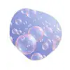 Pastel - Bubbels - Dromerig Wandcirkel Organisch Aluminium middel -3d