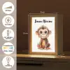 Aap - Baby - Jungle dieren Light Box met kabel (Kinderlampje) klein -USP_NL