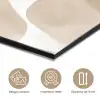 Vloeiende vlakken - Harmonieus - Golvend aluminium wit klein -closeup_FR