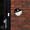 Zwart wit - Huisdier - Chihuahua Naambord Organisch middel -sfeer1